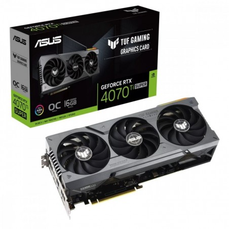 Karta graficzna GeForce RTX 4070 TI SUPER 16G TUF GAMING OC GDDRX6 256bit Karta graficzna GeForce RTX 4070 TI SUPER 16G TUF GAMING OC GDDRX6 256bit