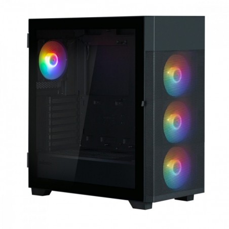 Obudowa S5 NEO Black ATX Mid Tower FRGB Fan x4 Obudowa S5 NEO Black ATX Mid Tower FRGB Fan x4