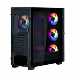 Obudowa S5 NEO Black ATX Mid Tower FRGB Fan x4 Obudowa S5 NEO Black ATX Mid Tower FRGB Fan x4