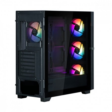 Obudowa S5 NEO Black ATX Mid Tower FRGB Fan x4 Obudowa S5 NEO Black ATX Mid Tower FRGB Fan x4