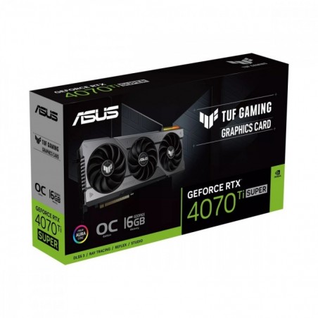 Karta graficzna GeForce RTX 4070 TI SUPER 16G TUF GAMING OC GDDRX6 256bit Karta graficzna GeForce RTX 4070 TI SUPER 16G TUF GAMING OC GDDRX6 256bit