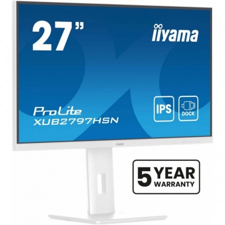 Monitor 27 cali XUB2797HSN-W2 IPS,FHD,USB-C Dock,HAS,300cd,1ms,sRGB99%,100Hz,HDMI,DP-out,USBx4,RJ45,2x2W/5y/ Monitor 27 cali XUB2797HSN-W2 IPS,FHD,USB-C Dock,HAS,300cd,1ms,sRGB99%,100Hz,HDMI,DP-out,USBx4,RJ45,2x2W/5y/