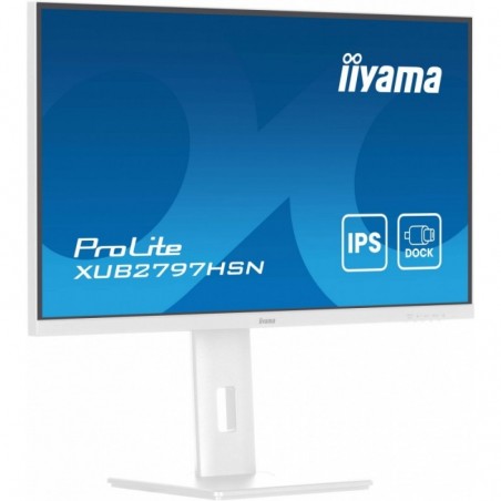 Monitor 27 cali XUB2797HSN-W2 IPS,FHD,USB-C Dock,HAS,300cd,1ms,sRGB99%,100Hz,HDMI,DP-out,USBx4,RJ45,2x2W/5y/ Monitor 27 cali XUB2797HSN-W2 IPS,FHD,USB-C Dock,HAS,300cd,1ms,sRGB99%,100Hz,HDMI,DP-out,USBx4,RJ45,2x2W/5y/