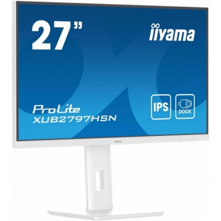 Monitor 27 cali XUB2797HSN-W2 IPS,FHD,USB-C Dock,HAS,300cd,1ms,sRGB99%,100Hz,HDMI,DP-out,USBx4,RJ45,2x2W/5y/ Monitor 27 cali XUB2797HSN-W2 IPS,FHD,USB-C Dock,HAS,300cd,1ms,sRGB99%,100Hz,HDMI,DP-out,USBx4,RJ45,2x2W/5y/