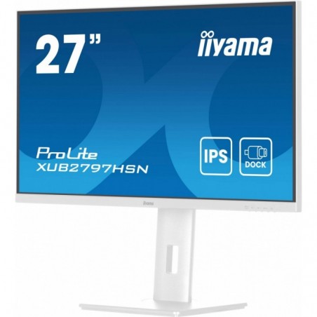 Monitor 27 cali XUB2797HSN-W2 IPS,FHD,USB-C Dock,HAS,300cd,1ms,sRGB99%,100Hz,HDMI,DP-out,USBx4,RJ45,2x2W/5y/ Monitor 27 cali XUB2797HSN-W2 IPS,FHD,USB-C Dock,HAS,300cd,1ms,sRGB99%,100Hz,HDMI,DP-out,USBx4,RJ45,2x2W/5y/