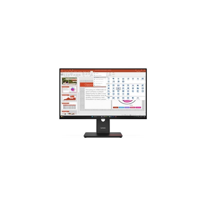 LENOVO ThinkVision T27-40 27inch IPS 16:9 1920x1080 300cd/m2 1500:1 HDMI DP VGA USB TopSeller LENOVO ThinkVision T27-40 27inch IPS 16:9 1920x1080 300cd/m2 1500:1 HDMI DP VGA USB TopSeller