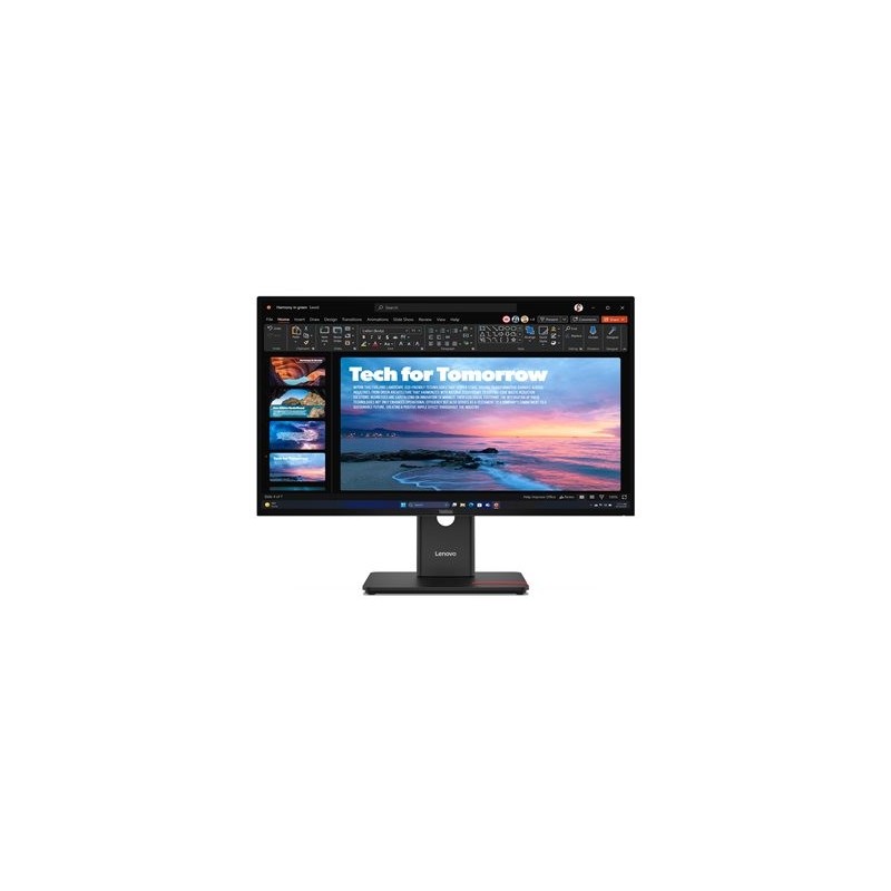LENOVO ThinkVision T27QD-40 27inch 2560x1440 IPS 120Hz USB-C docking 96W Daisy Chain Epeat Gold TCO10
