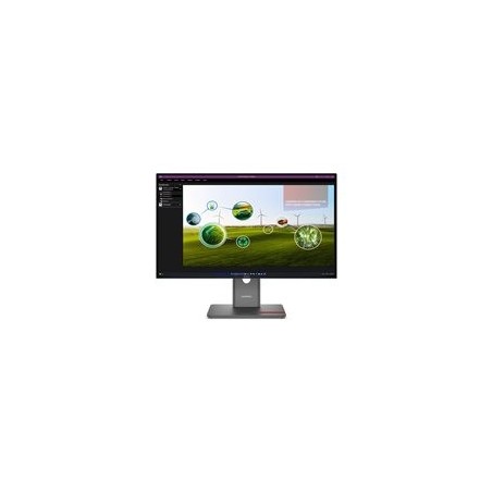 LENOVO ThinkVision P27Q-40 27inch 2560x1440 IPS 120Hz Daisy Chain KVM/eKVM USB-C 15W Factory calibrated panel Epeat Gold TCO10 LENOVO ThinkVision P27Q-40 27inch 2560x1440 IPS 120Hz Daisy Chain KVM/eKVM USB-C 15W Factory calibrated panel Epeat Gold TCO10