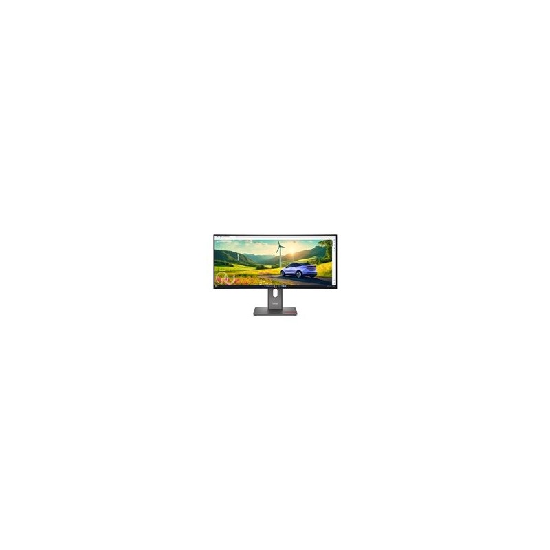 LENOVO ThinkVision P34WD-40 34inch 3440x1440 IPS 120Hz USB-C docking 140W Speakers 2x3W Daisy Chain KVM/eKVM TrueSplit Smart sen