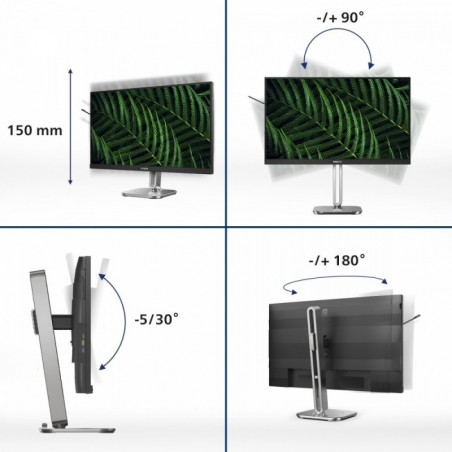 Monitor 23.8 cala 24B2G5200 IPS 100Hz HDMI DP Pivot Głośniki Monitor 23.8 cala 24B2G5200 IPS 100Hz HDMI DP Pivot Głośniki