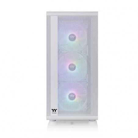 Obudowa - S200 Tempered Glass ARGB 3x12cm Snow Obudowa - S200 Tempered Glass ARGB 3x12cm Snow