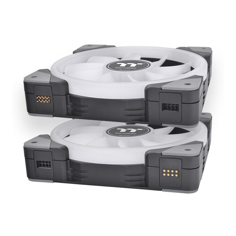 Wentylator - SWAFAN 14 RGB Magnetic - zamienne łopatki (reverse)- black 