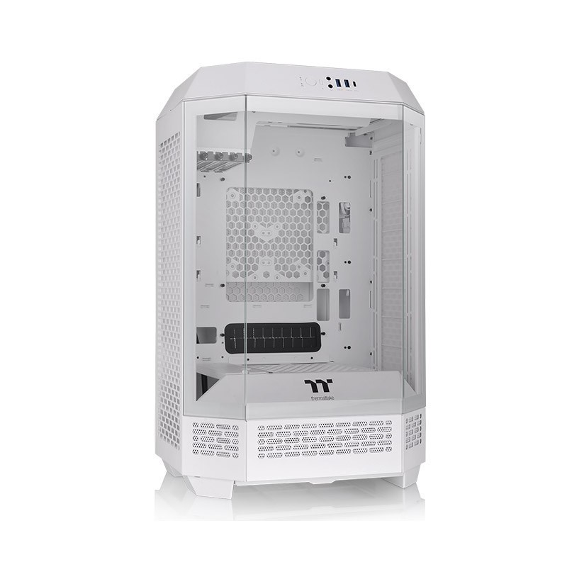 Obudowa - The Tower 300 Tempered Glass x 3, CT140 Fan x 2 Biała Obudowa - The Tower 300 Tempered Glass x 3, CT140 Fan x 2 Biała