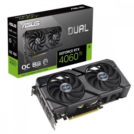 Karta graficzna GeForce RTX 4060 Ti DUAL OC 8GB EVO GDDR6 128bit 3DP Karta graficzna GeForce RTX 4060 Ti DUAL OC 8GB EVO GDDR6 128bit 3DP