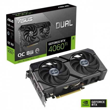 Karta graficzna GeForce RTX 4060 Ti DUAL OC 8GB EVO GDDR6 128bit 3DP Karta graficzna GeForce RTX 4060 Ti DUAL OC 8GB EVO GDDR6 128bit 3DP