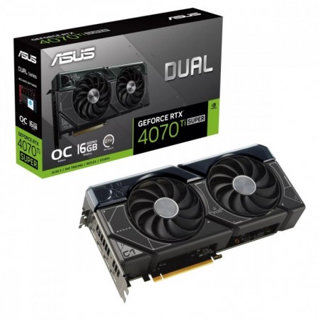 Karta graficzna GeForce RTX 4070 TI SUPER 16G DUAL OC GDDRX6 256bit Karta graficzna GeForce RTX 4070 TI SUPER 16G DUAL OC GDDRX6 256bit