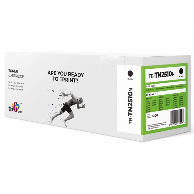 Toner do Brother TN2510 TB-TN2510N BK 100% nowy