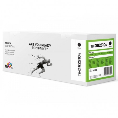 Bęben do Brother DR2510 TB-DR2510N BK 100% nowy Bęben do Brother DR2510 TB-DR2510N BK 100% nowy