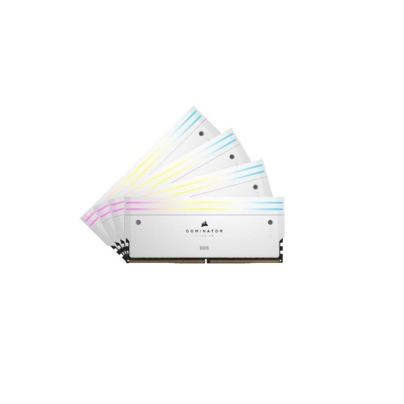Pamięć DDR5 Dominator Titanium RGB 64GB/6000(4*16GB)C36 Intel XMP White