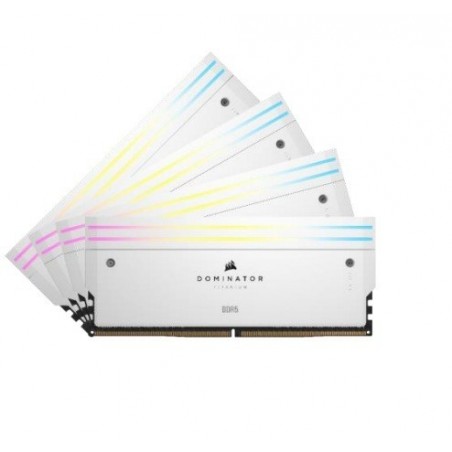 Pamięć DDR5 Dominator Titanium RGB 64GB/6000(4*16GB)C36 Intel XMP White Pamięć DDR5 Dominator Titanium RGB 64GB/6000(4*16GB)C36 Intel XMP White