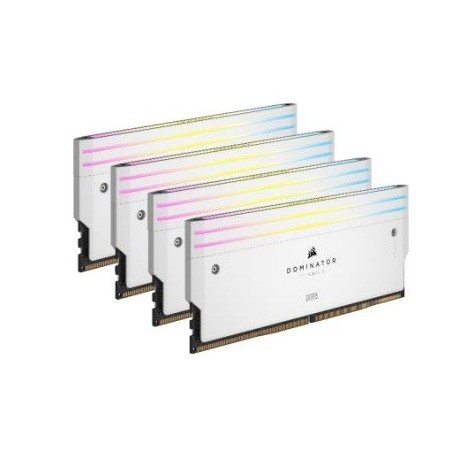 Pamięć DDR5 Dominator Titanium RGB 64GB/6000(4*16GB)C36 Intel XMP White Pamięć DDR5 Dominator Titanium RGB 64GB/6000(4*16GB)C36 Intel XMP White