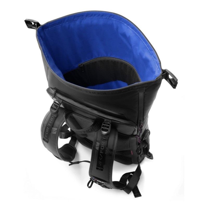 Plecak na laptopa 18 cali ROG Slash BP3801 czarny Plecak na laptopa 18 cali ROG Slash BP3801 czarny