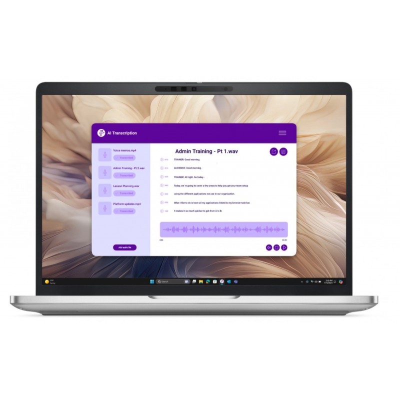 Laptop Dell Pro 13 Plus PB13250 W11P Ultra 7 266V/16GB/512GB/13.3 FHD+/Arc/FgrPr&SmtCd/FHD/IRCam/Mic/WLAN only+BT/BcklKb/3C/vPro