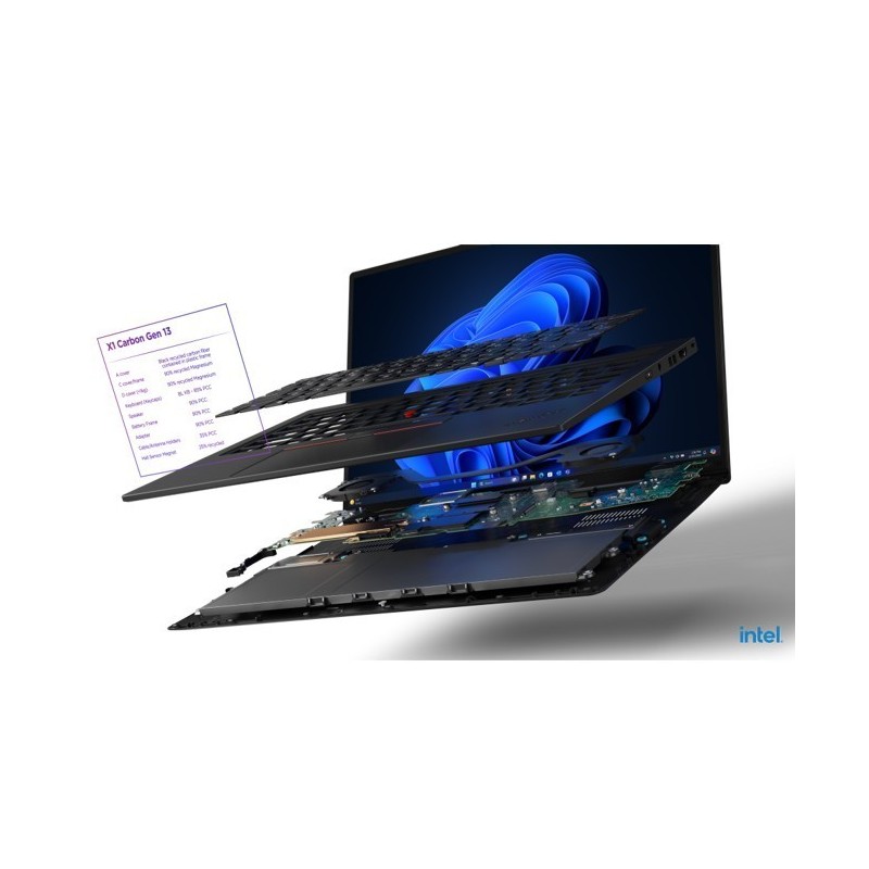 Ultrabook Thinkpad X1 Carbon G13 21NS004NPB W11Pro Ultra 7 258V/32GB/1TB/INT/14.0 WUXGA/Touch/Black/3YRS Premier Support + CO2 Ultrabook Thinkpad X1 Carbon G13 21NS004NPB W11Pro Ultra 7 258V/32GB/1TB/INT/14.0 WUXGA/Touch/Black/3YRS Premier Support + CO2
