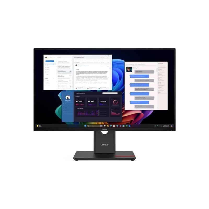 LENOVO ThinkVision T27UD-40 27inch 3840x2160 IPS USB-C docking 96W Epeat Gold TCO10