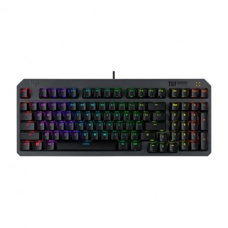 Klawiatura TUF Gaming K3 Gen II RGB/USB/IP57 AuraSync Czarna Klawiatura TUF Gaming K3 Gen II RGB/USB/IP57 AuraSync Czarna