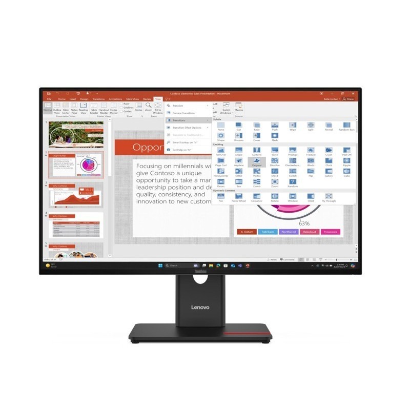 Monitor ThinkVision T27-40 27 cali 64A5ZAT6EU 