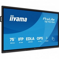 Monitor 75 cali TE7515A-B1AG IPS,4K,40pkt,550cd,DeepContrast-IR+, HDMI x2,DP,USB-C, 2 x 20W, OPS Slot x1, 5xUSB, 2xRJ45,8-Arr Monitor 75 cali TE7515A-B1AG IPS,4K,40pkt,550cd,DeepContrast-IR+, HDMI x2,DP,USB-C, 2 x 20W, OPS Slot x1, 5xUSB, 2xRJ45,8-Arr