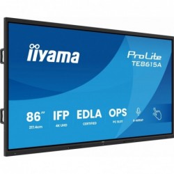 Monitor 86 cali TE8615A-B1AG IPS,4K,40pkt,550cd,DeepContrast-IR+, HDMI x2,DP,USB-C, 2 x 20W, OPS Slot x1, 5xUSB, 2xRJ45,8-Arr Monitor 86 cali TE8615A-B1AG IPS,4K,40pkt,550cd,DeepContrast-IR+, HDMI x2,DP,USB-C, 2 x 20W, OPS Slot x1, 5xUSB, 2xRJ45,8-Arr