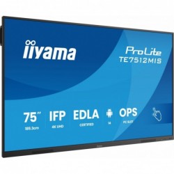Monitor 75 cali TE7512MIS-B4AG 40pkt,IPS,4K,24/7,7H, ANDROID 14, RK3576, 8/128GB, EDLA, Essential Monitor 75 cali TE7512MIS-B4AG 40pkt,IPS,4K,24/7,7H, ANDROID 14, RK3576, 8/128GB, EDLA, Essential