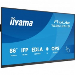 Monitor 86 cali TE8612MIS-B4AG 40pkt,IPS,4K,24/7,7H, ANDROID 14, RK3576, 8/128GB, EDLA, Essential Monitor 86 cali TE8612MIS-B4AG 40pkt,IPS,4K,24/7,7H, ANDROID 14, RK3576, 8/128GB, EDLA, Essential