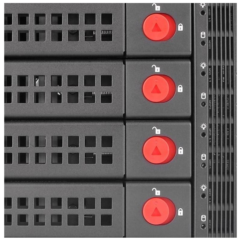 Kieszeń na HDD - Max 5 3504 4x 2,5/3,5 cala SATA HDD Rack Kieszeń na HDD - Max 5 3504 4x 2,5/3,5 cala SATA HDD Rack