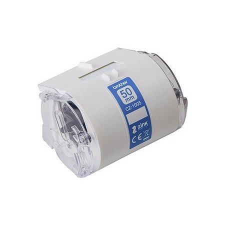 Brother taśma papierowa 50mm x 5m, biała, CZ1005, do drukarki VC-500W Brother taśma papierowa 50mm x 5m, biała, CZ1005, do drukarki VC-500W