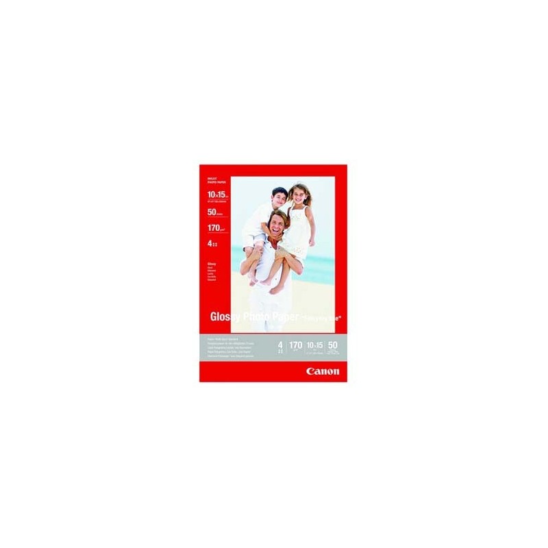 Canon Photo paper glossy, GP-501, foto papier, połysk, 0775B005, biały, 10x15cm, 4x6", 210 g/m2, 10 szt., atrament