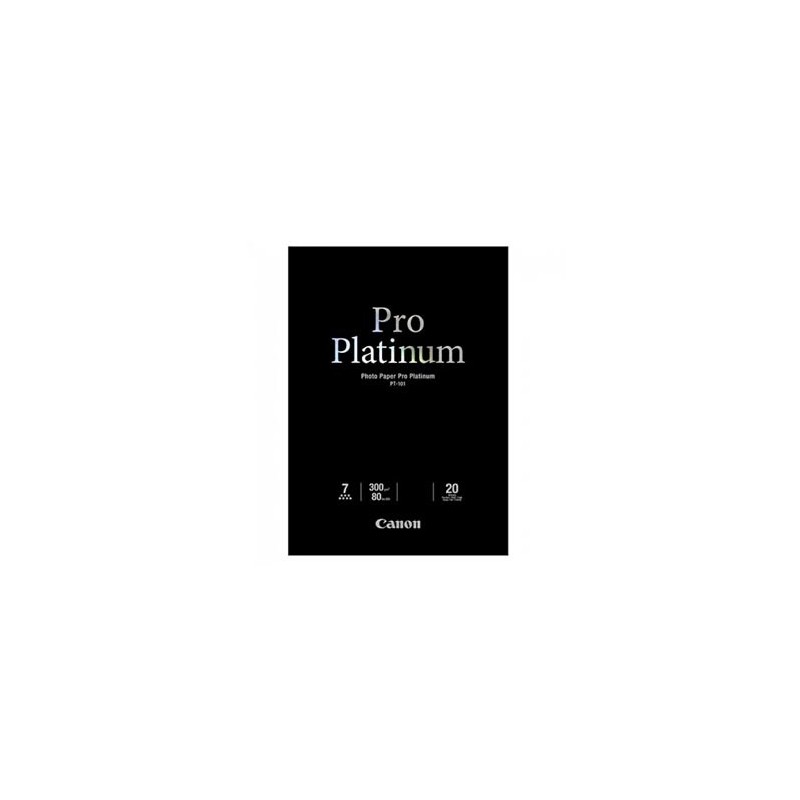 Canon PT-101 Photo Paper PRO Platinum, PT-101, foto papier, mikroporowata powierzchnia typ połysk, 2768B067, biały, A2, 16.54x