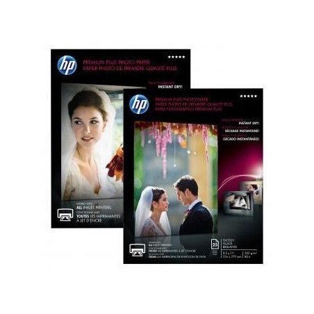 HP Premium Plus Glossy Pho, CR672A, foto papier, połysk, biały, A4, 300 g/m2, 20 szt., atrament HP Premium Plus Glossy Pho, CR672A, foto papier, połysk, biały, A4, 300 g/m2, 20 szt., atrament