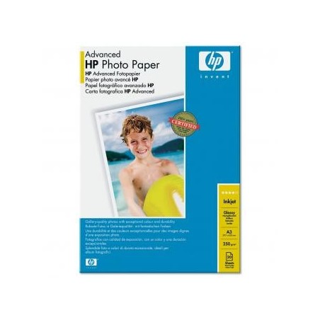 HP Advanced Glossy Photo Pa, Q8697A, foto papier, połysk, zaawansowany typ biały, A3, 250 g/m2, 20 szt., atrament HP Advanced Glossy Photo Pa, Q8697A, foto papier, połysk, zaawansowany typ biały, A3, 250 g/m2, 20 szt., atrament