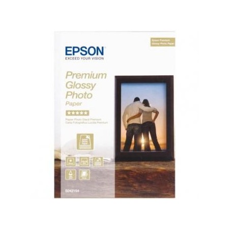 Epson Premium Glossy Photo Pa, C13S042154, foto papier, połysk, biały, Stylus Color, Photo, Pro, 13x18cm, 5x7", 255 g/m2, 30 s Epson Premium Glossy Photo Pa, C13S042154, foto papier, połysk, biały, Stylus Color, Photo, Pro, 13x18cm, 5x7", 255 g/m2, 30 s