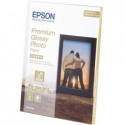 Epson Premium Glossy Photo Pa, C13S042154, foto papier, połysk, biały, Stylus Color, Photo, Pro, 13x18cm, 5x7", 255 g/m2, 30 s Epson Premium Glossy Photo Pa, C13S042154, foto papier, połysk, biały, Stylus Color, Photo, Pro, 13x18cm, 5x7", 255 g/m2, 30 s