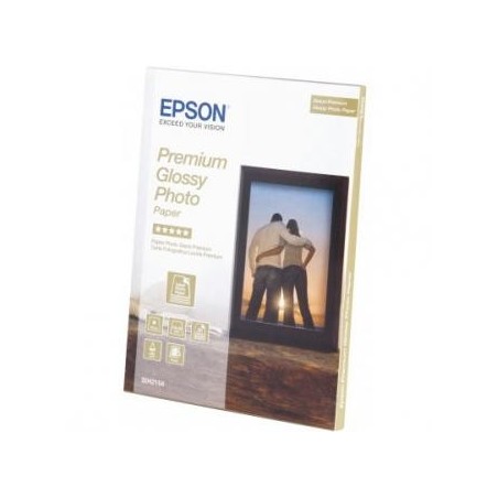 Epson Premium Glossy Photo Pa, C13S042154, foto papier, połysk, biały, Stylus Color, Photo, Pro, 13x18cm, 5x7", 255 g/m2, 30 s Epson Premium Glossy Photo Pa, C13S042154, foto papier, połysk, biały, Stylus Color, Photo, Pro, 13x18cm, 5x7", 255 g/m2, 30 s