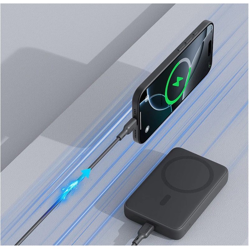 PB-MS04 Gray Qi2 PowerBank | 10000mAh | 20W | MagSafe PD PB-MS04 Gray Qi2 PowerBank | 10000mAh | 20W | MagSafe PD