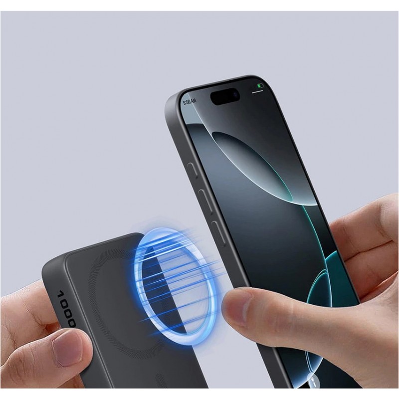 PB-MS04 Gray Qi2 PowerBank | 10000mAh | 20W | MagSafe PD PB-MS04 Gray Qi2 PowerBank | 10000mAh | 20W | MagSafe PD