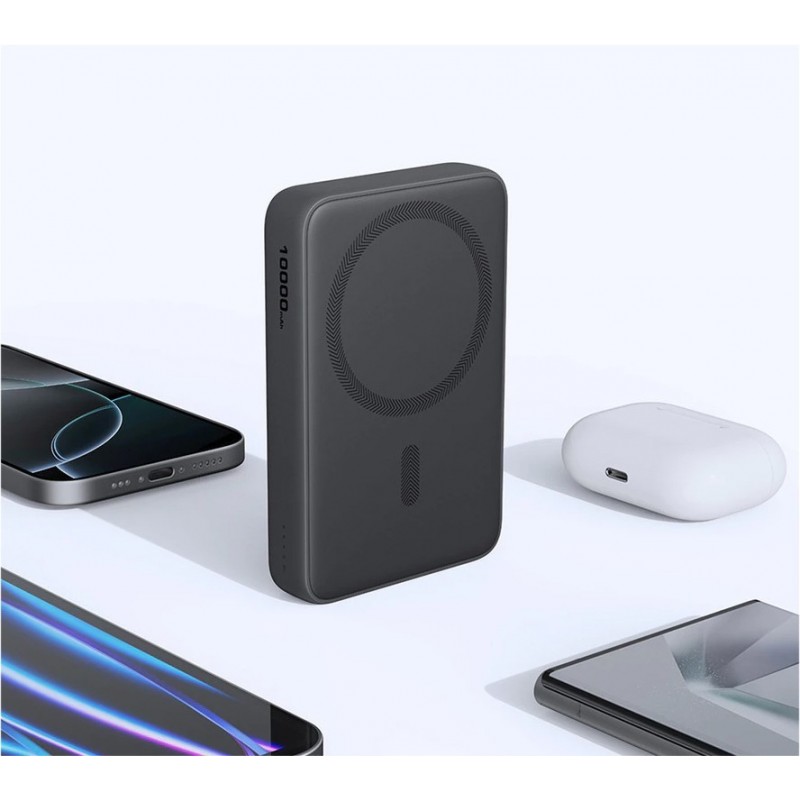 PB-MS04 Gray Qi2 PowerBank | 10000mAh | 20W | MagSafe PD PB-MS04 Gray Qi2 PowerBank | 10000mAh | 20W | MagSafe PD