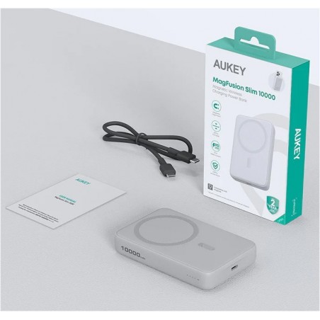 PB-MS04 White Qi2 PowerBank | 10000mAh | 20W | MagSafe PD PB-MS04 White Qi2 PowerBank | 10000mAh | 20W | MagSafe PD