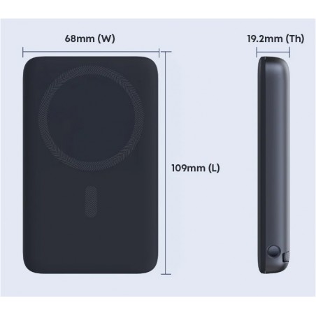 PB-MS06 Qi2 PowerBank | 10000mAh | 30W | MagSafe PD PB-MS06 Qi2 PowerBank | 10000mAh | 30W | MagSafe PD