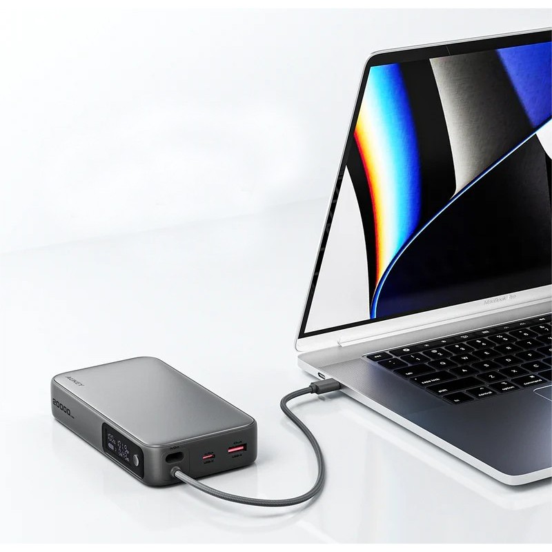 PB-Y48 PowerBank | 20000mAh | 130W | 4xUSB | LED | PPS | kabel USB-C PB-Y48 PowerBank | 20000mAh | 130W | 4xUSB | LED | PPS | kabel USB-C